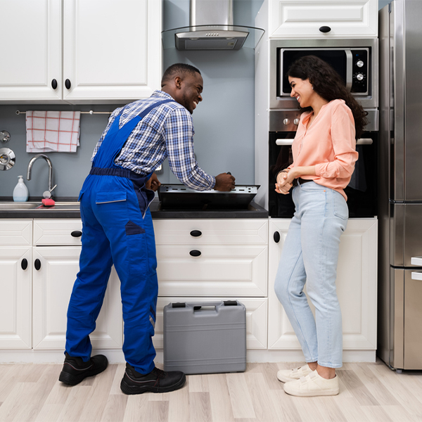 how long does it typically take to complete cooktop repair services in Blacksville